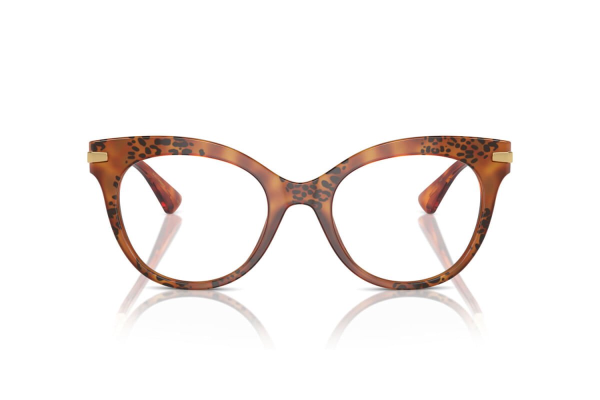 ÓCULOS DE GRAU DOLCE & GABBANA 3392 3380 Marrom/Dourado 2