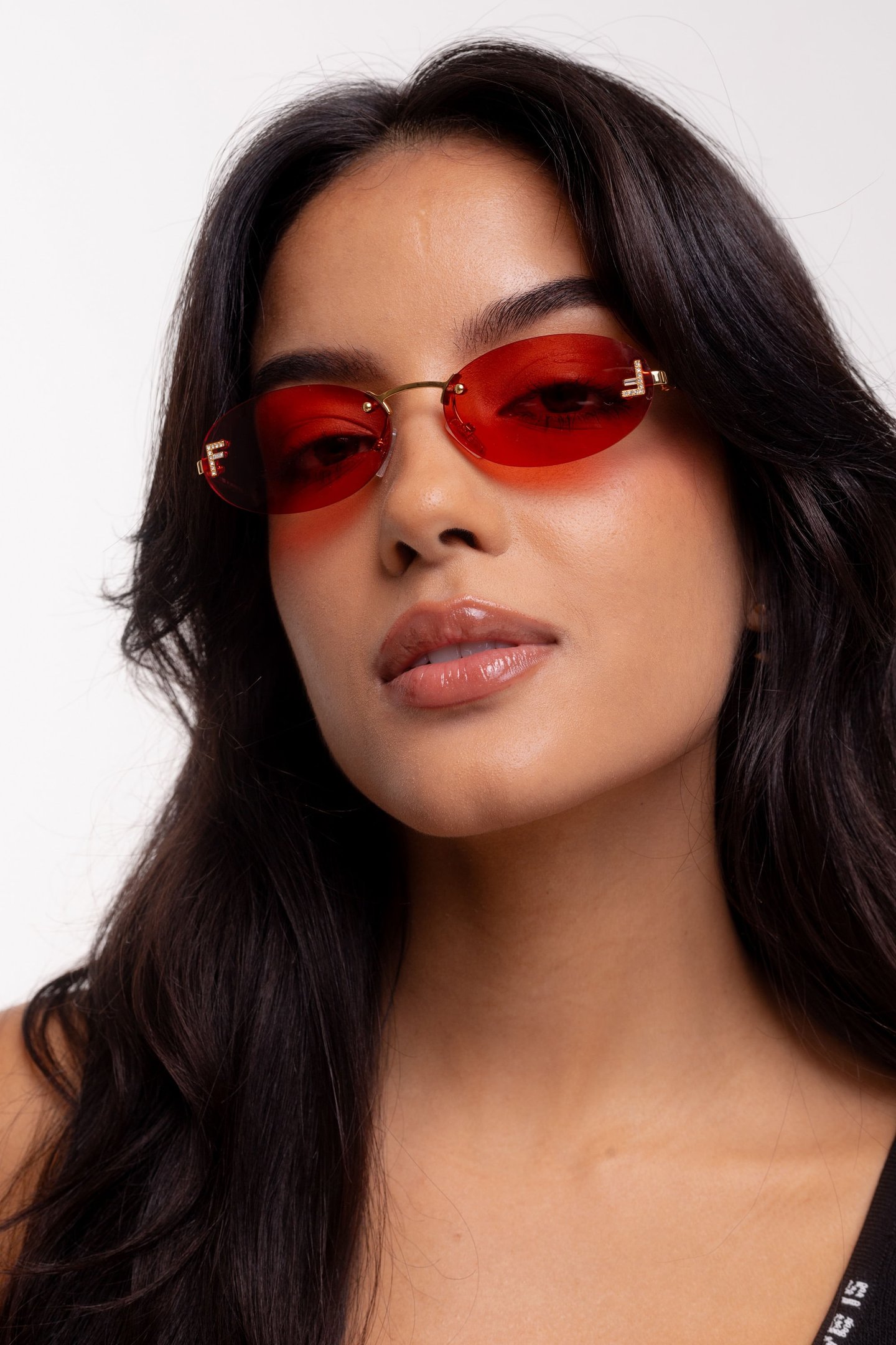 ÓCULOS DE SOL FENDI 4075US 30S Dourado/Rosa 2