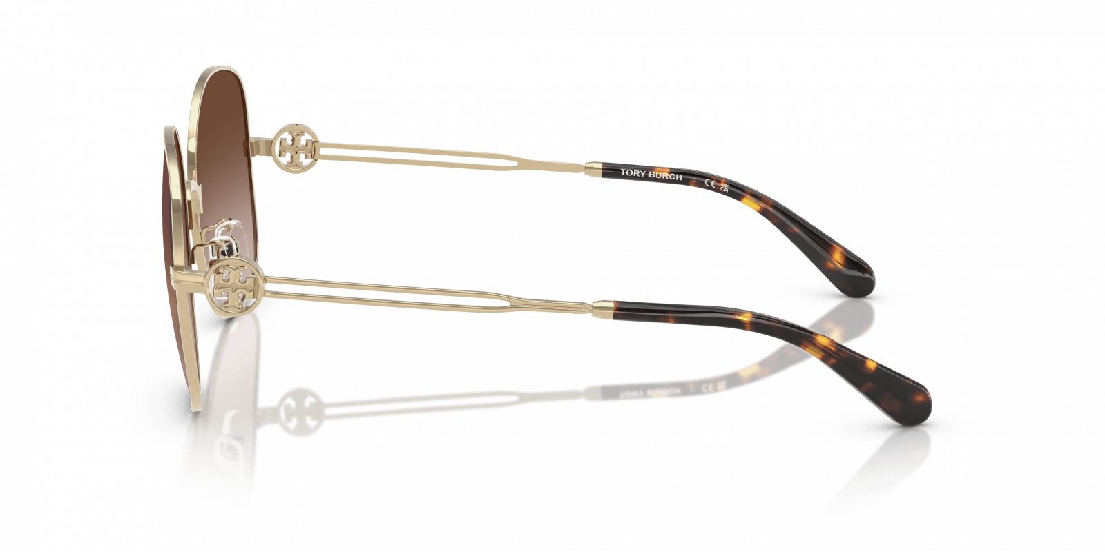 Óculos de Sol Tory Burch 6112 334613 Dourado 3