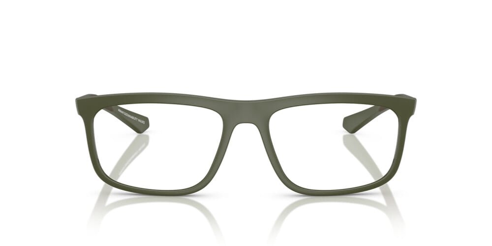 Óculos de Grau Emporio Armani 3246 6184 Verde 2