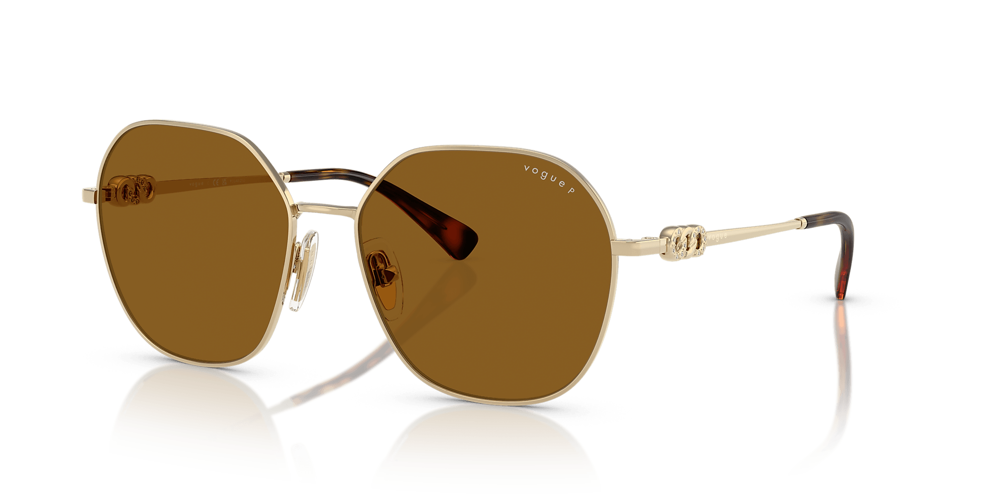Óculos de Sol Vogue 4318SB/POLAR 848/83 Marrom/Dourado 1