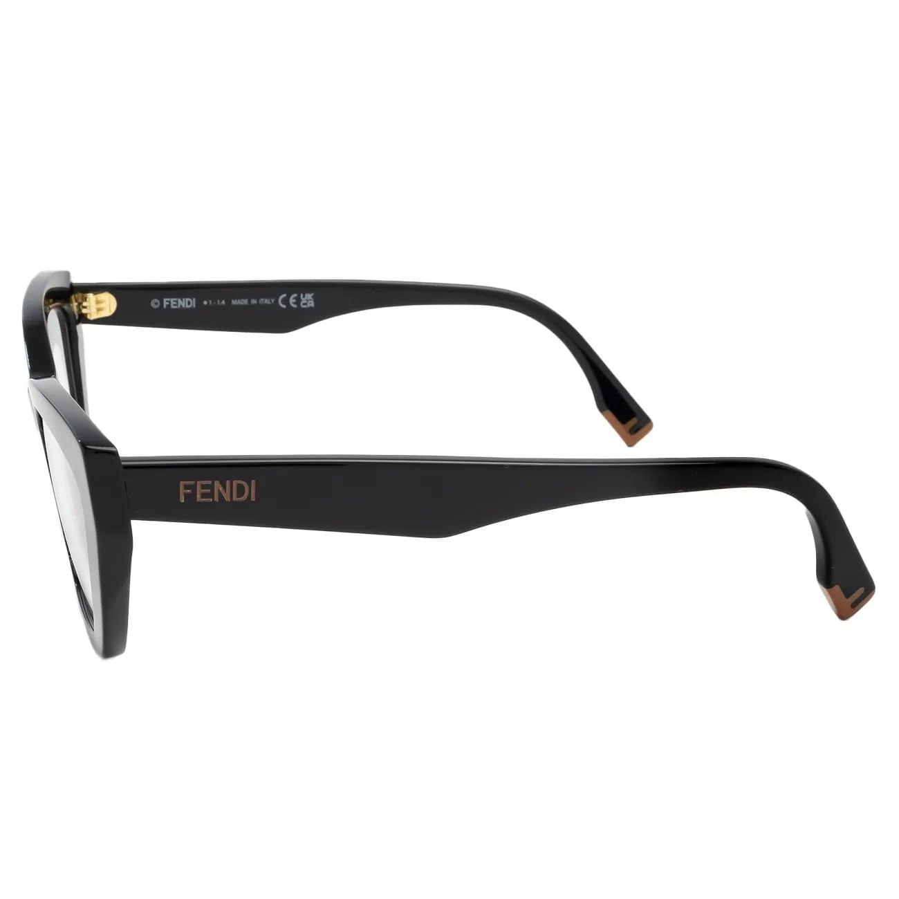 ÓCULOS DE GRAU FENDI 50067I 001 Preto 3