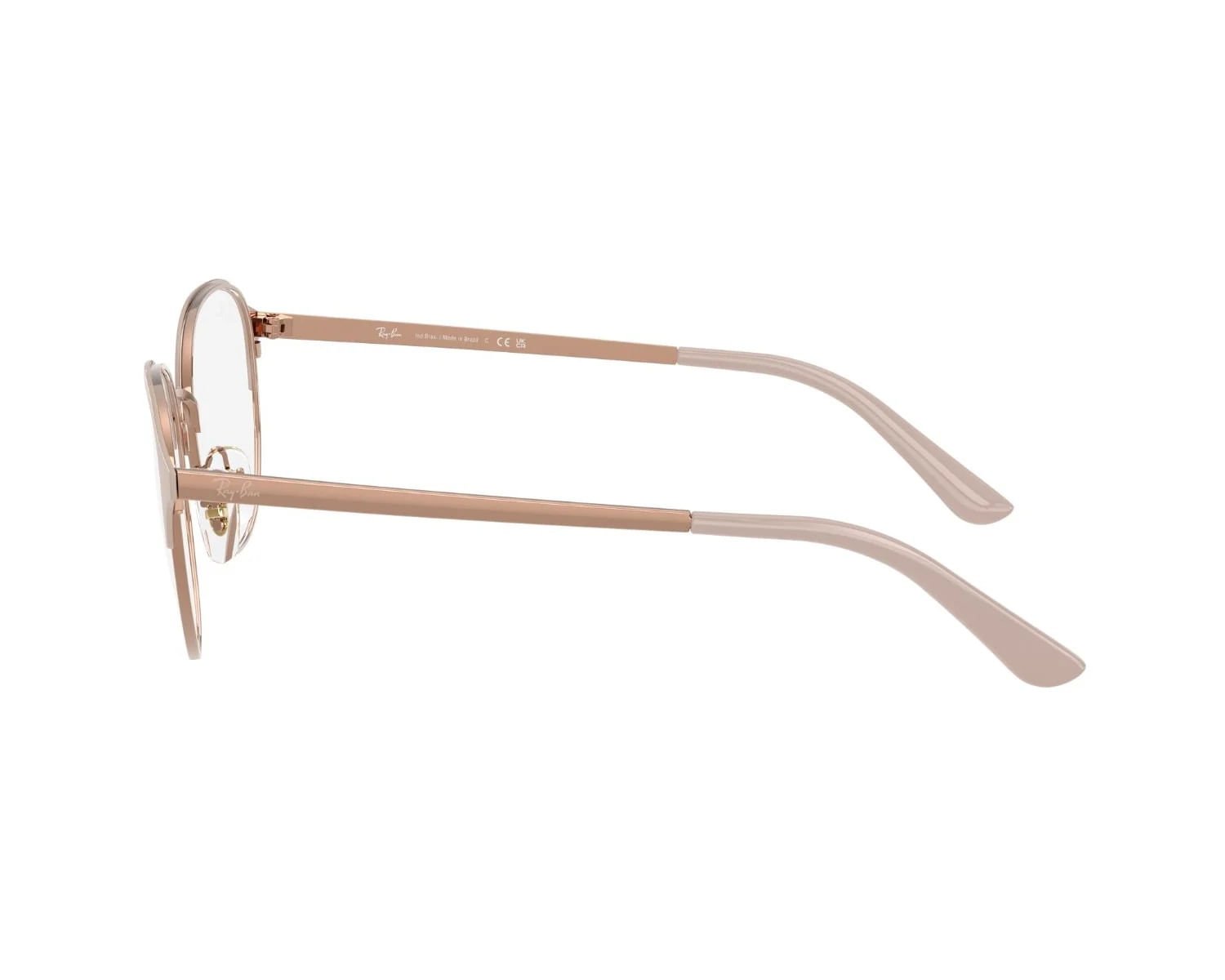 ÓCULOS DE GRAU RAY-BAN 6526L 3180 Dourado 3
