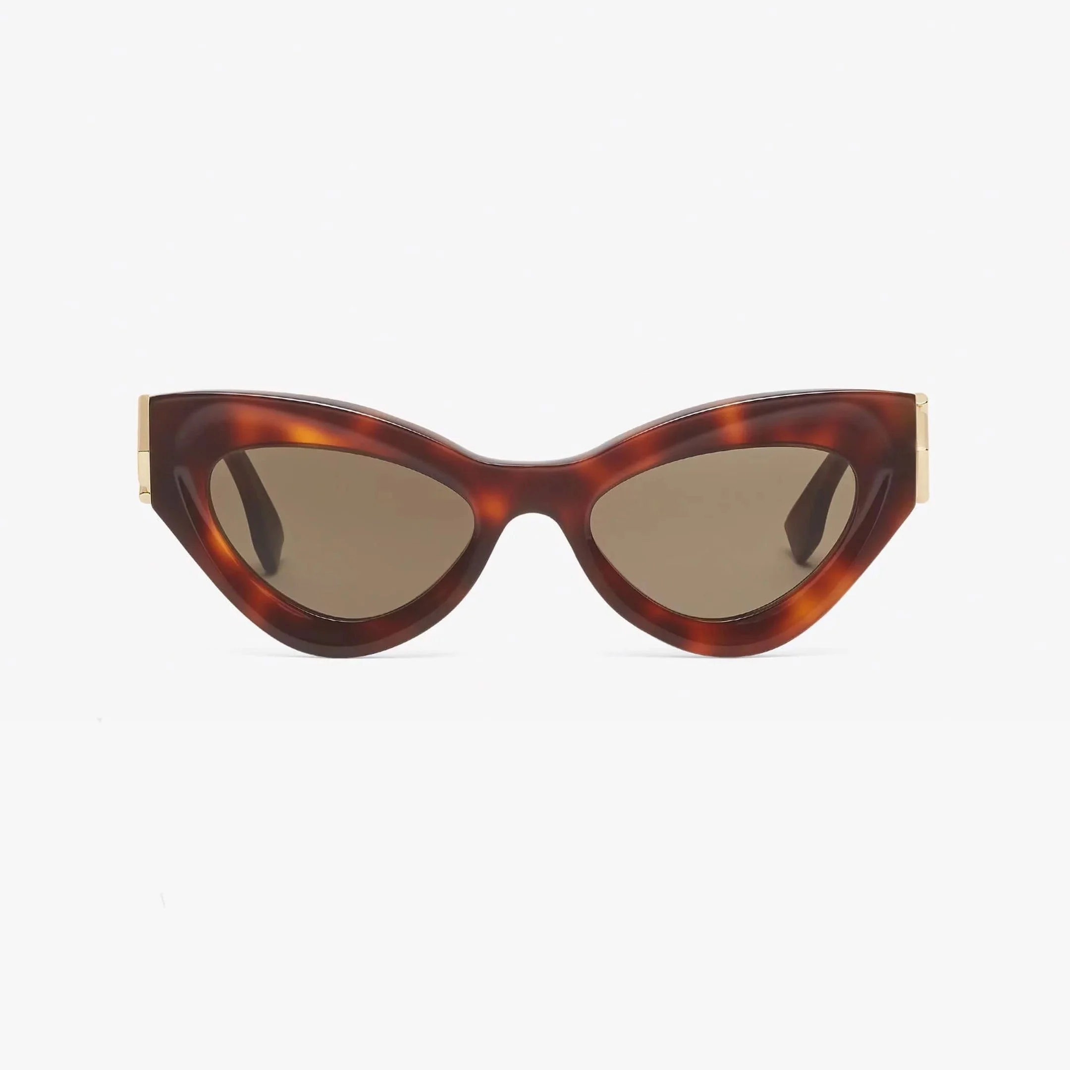 ÓCULOS DE SOL FENDI 40146I 53N Marrom/Dourado 2