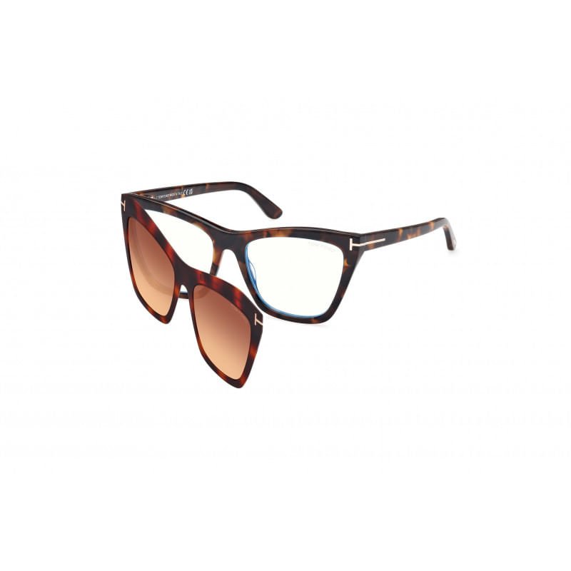 ÓCULOS DE GRAU TOM FORD 5971B 052 Marrom 1