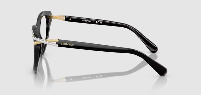 Óculos de Grau Swarovski 2030 1001 Preto 3