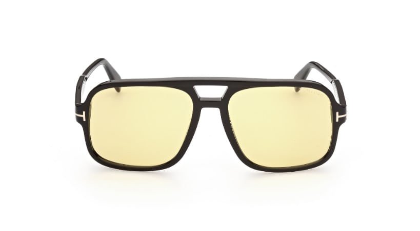 ÓCULOS DE SOL TOM FORD FALCONER 0884 01E Marrom 2