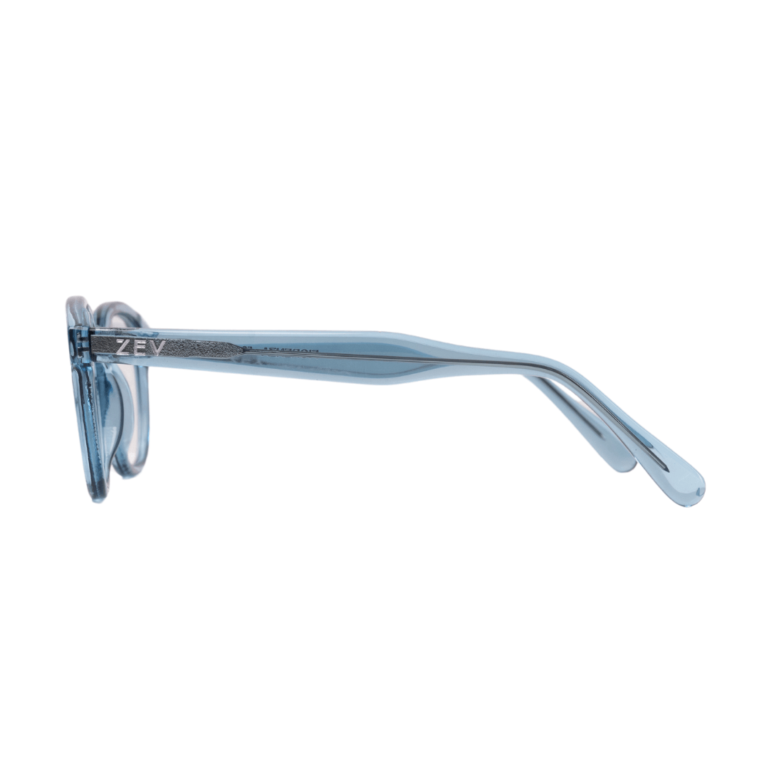 ÓCULOS DE GRAU ZEV FIORENZA CRISTAL AZUL Azul 5