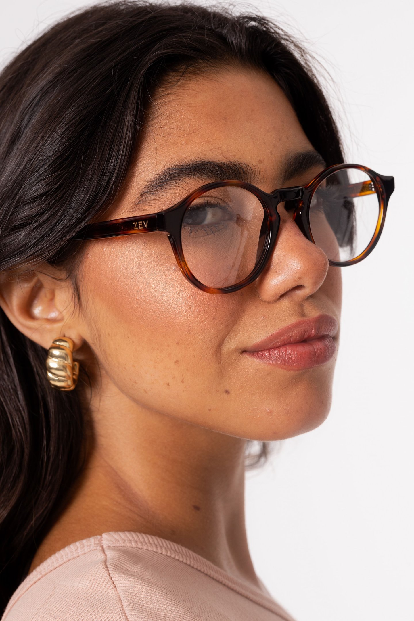 ÓCULOS DE GRAU ZEV AMALFI DEMI Marrom 4