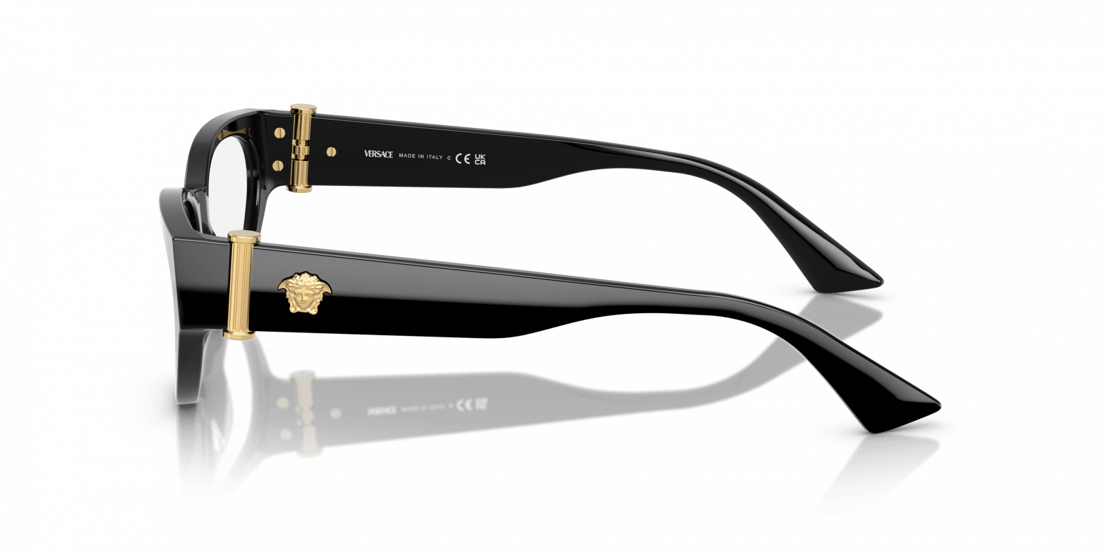 Óculos de Grau Versace 3366 GB1 Preto 3