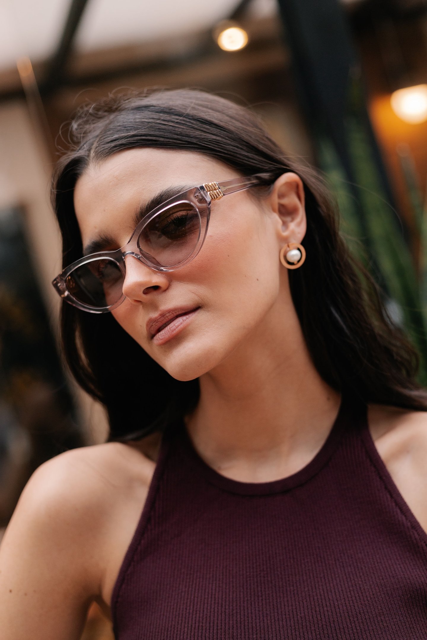 ÓCULOS DE SOL MIU MIU A04S 12W20I Rosa 2