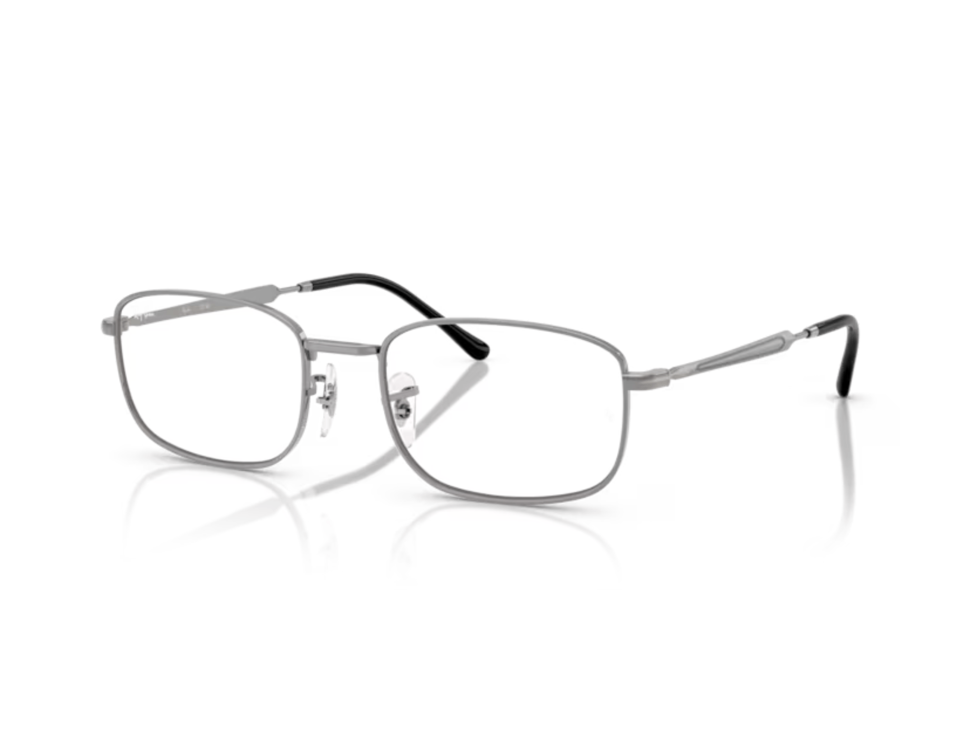 Óculos de Grau Ray-Ban 6533 2502 Prata/Preto 1