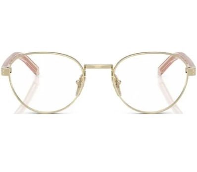 Óculos de Grau Prada B53V ACX1O1 Dourado 2