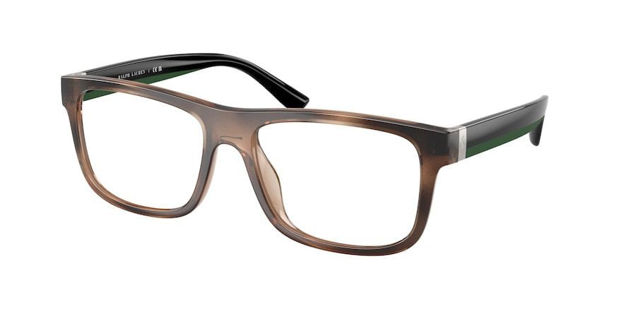 ÓCULOS DE GRAU POLO RALPH LAUREN 2290U 5974 Marrom/Preto 1