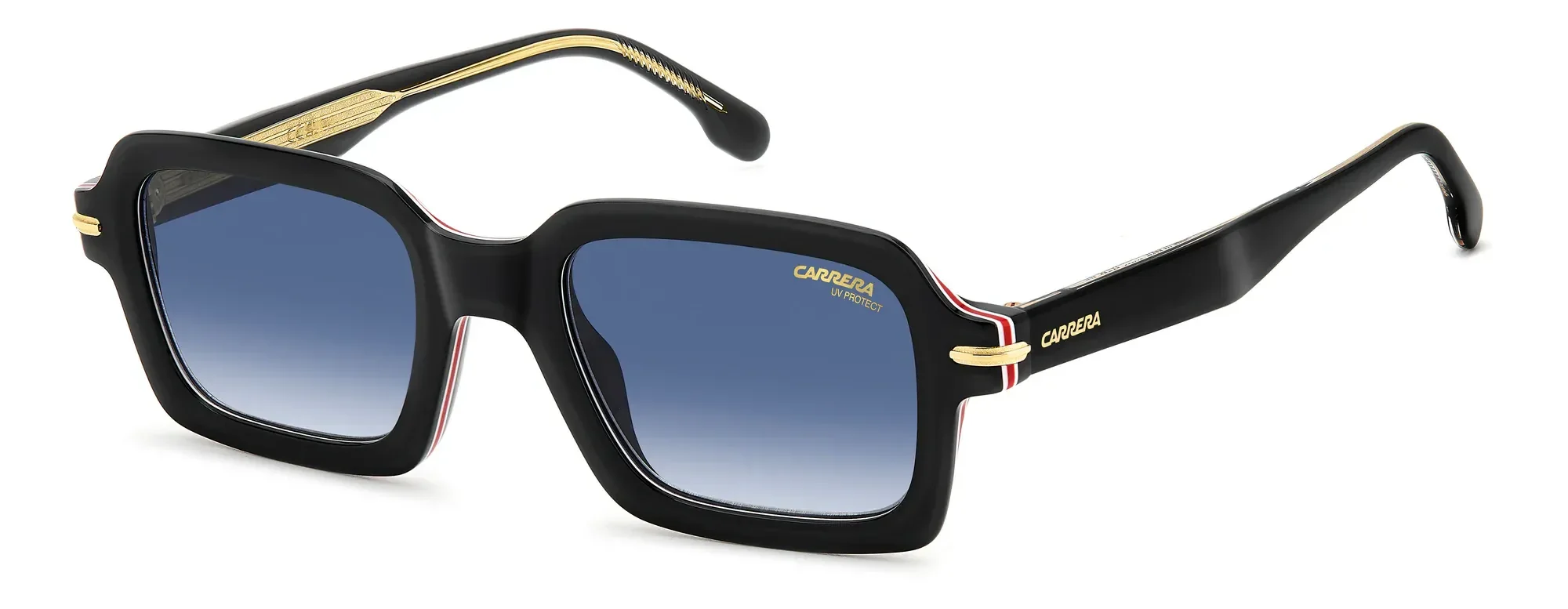 ÓCULOS DE SOL CARRERA 358/S 2M2 08 Preto/Dourado 1
