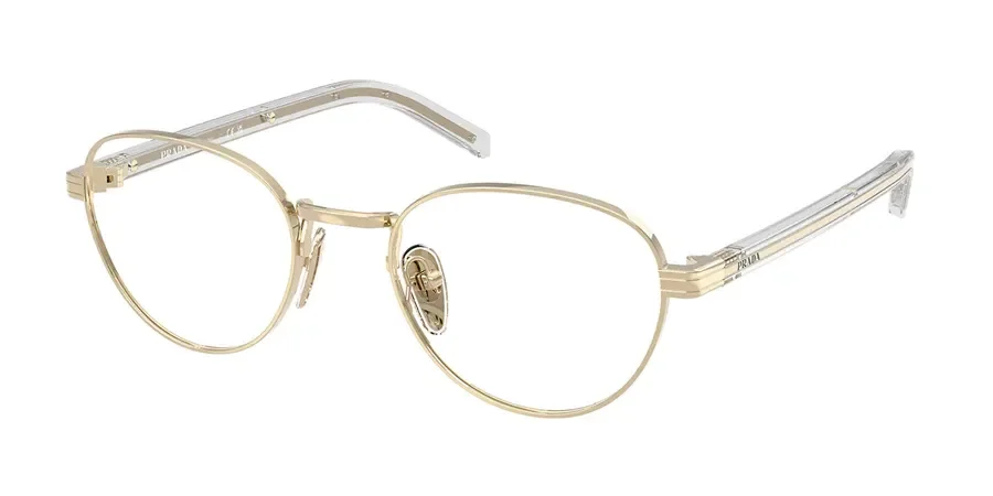 Óculos de Grau Prada B53V ZVN1O1 Dourado 1