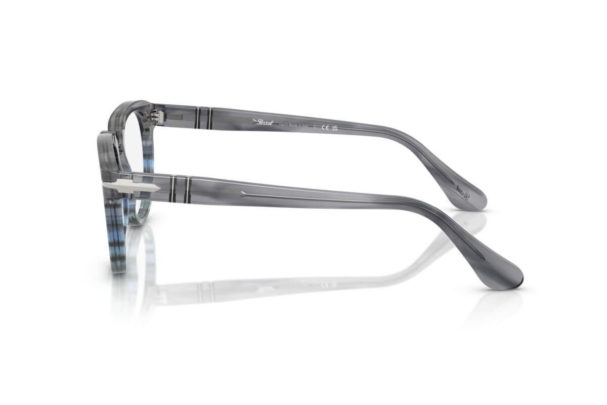 ÓCULOS DE GRAU PERSOL 3377V 1205 Cinza/Azul 3
