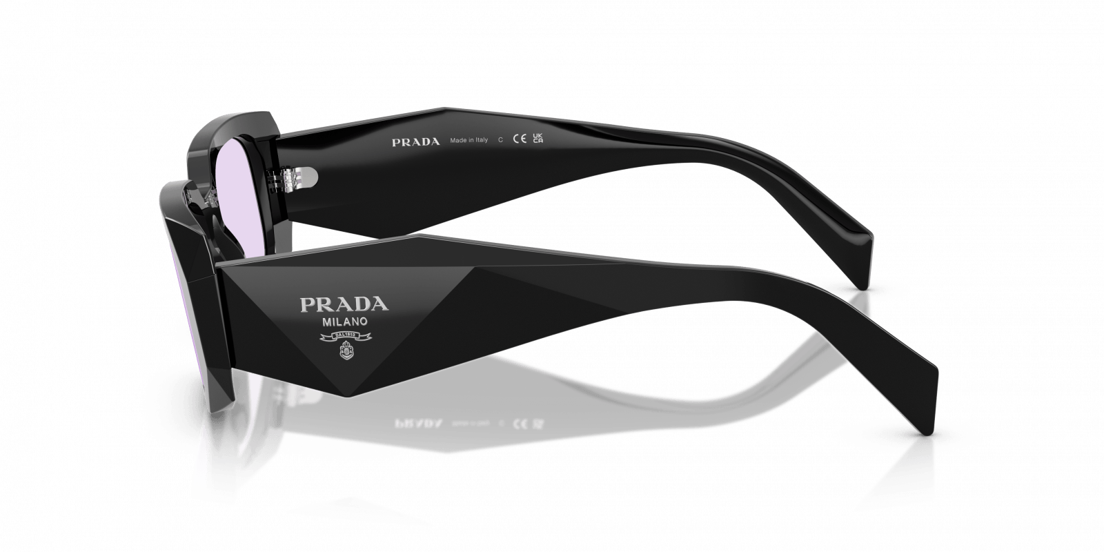 ÓCULOS DE SOL PRADA 17WS 16K40J Preto 3