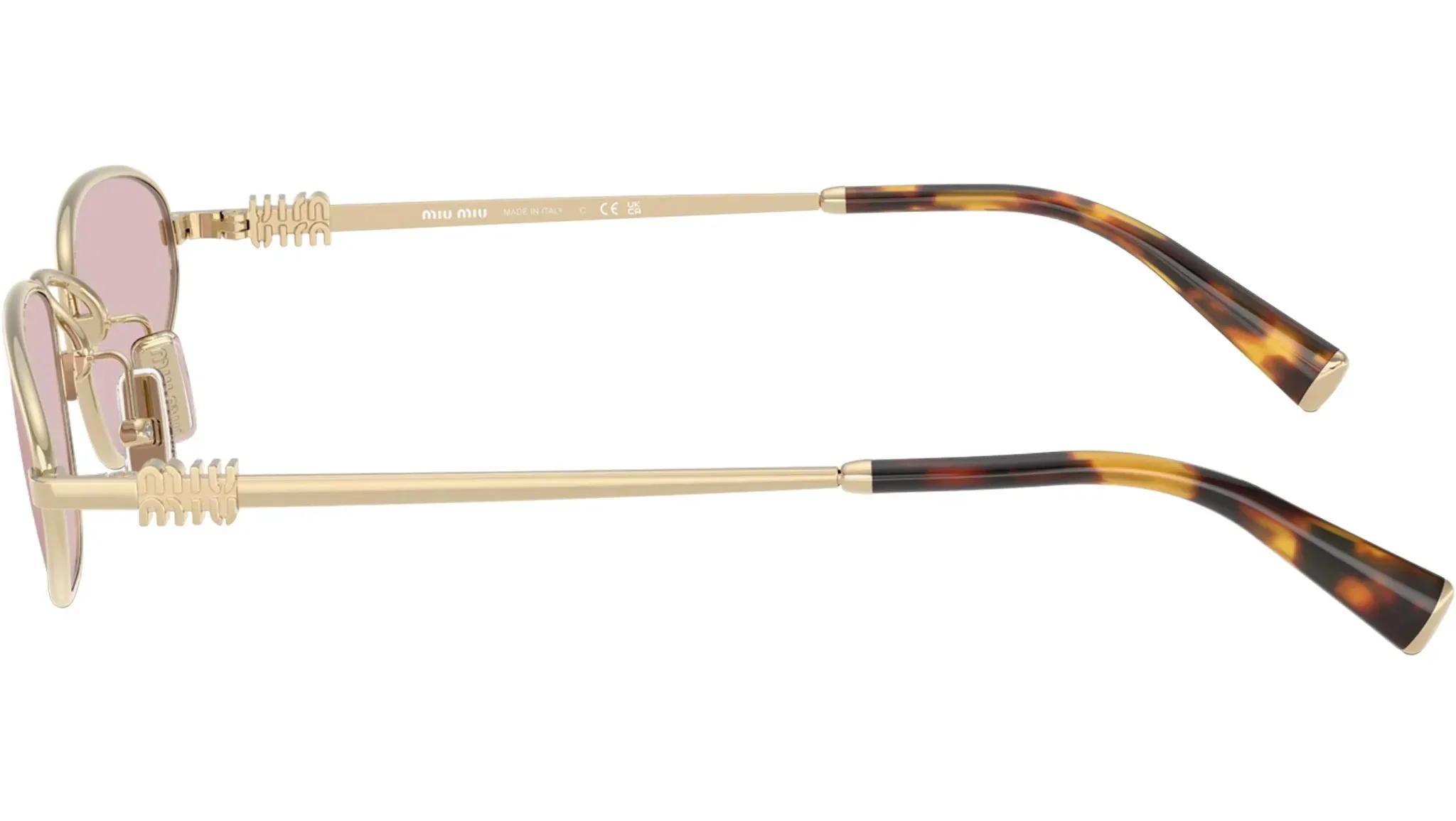 Óculos de Sol Miu Miu A52S ZVN4I0 Dourado 3