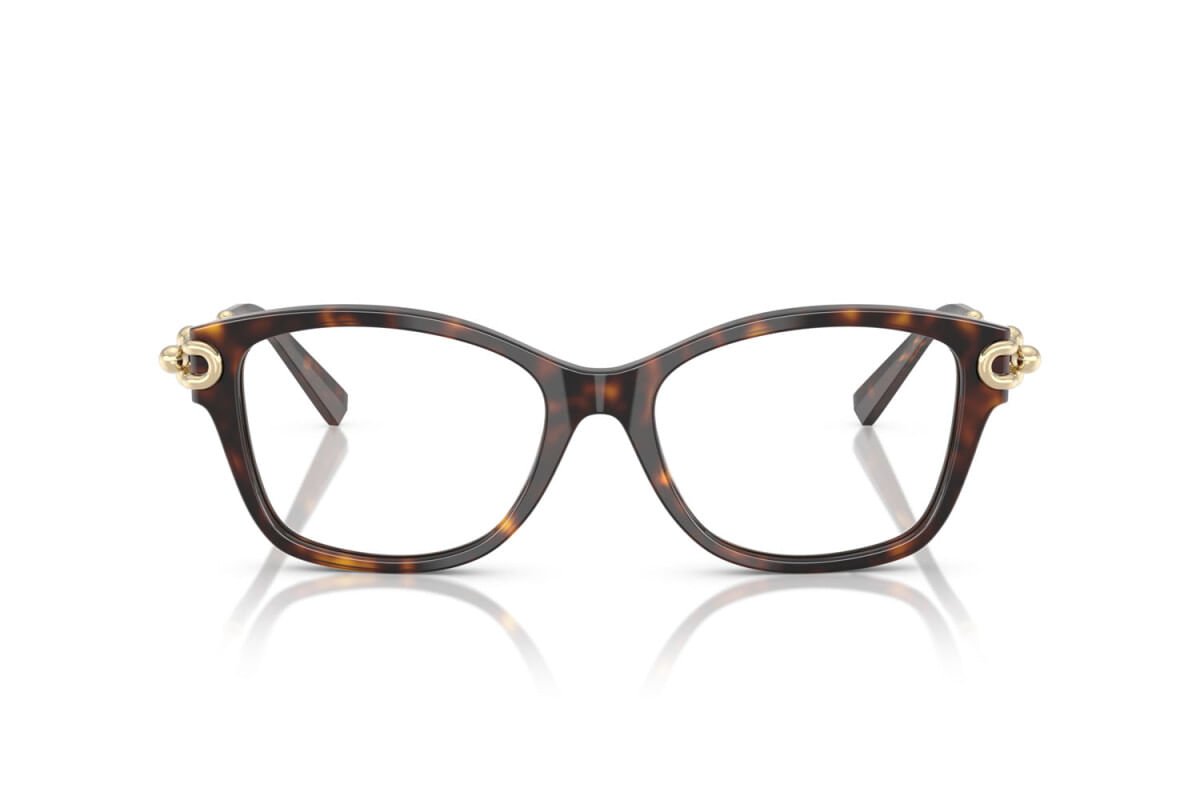 ÓCULOS DE GRAU TIFFANY 2266 8015 Marrom/Dourado 2