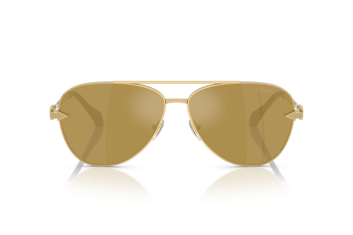 ÓCULOS DE SOL VERSACE 2283 10027I Dourado/Preto 2