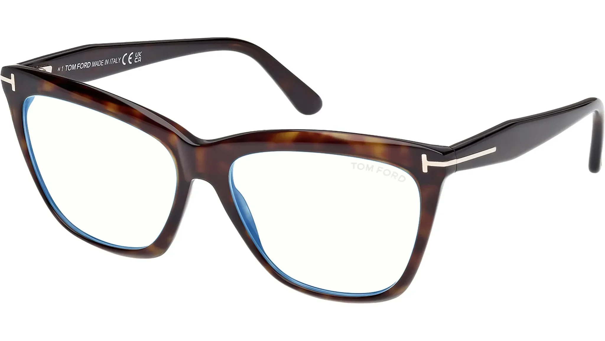 ÓCULOS DE GRAU TOM FORD 6064B 052 Marrom/Azul 1