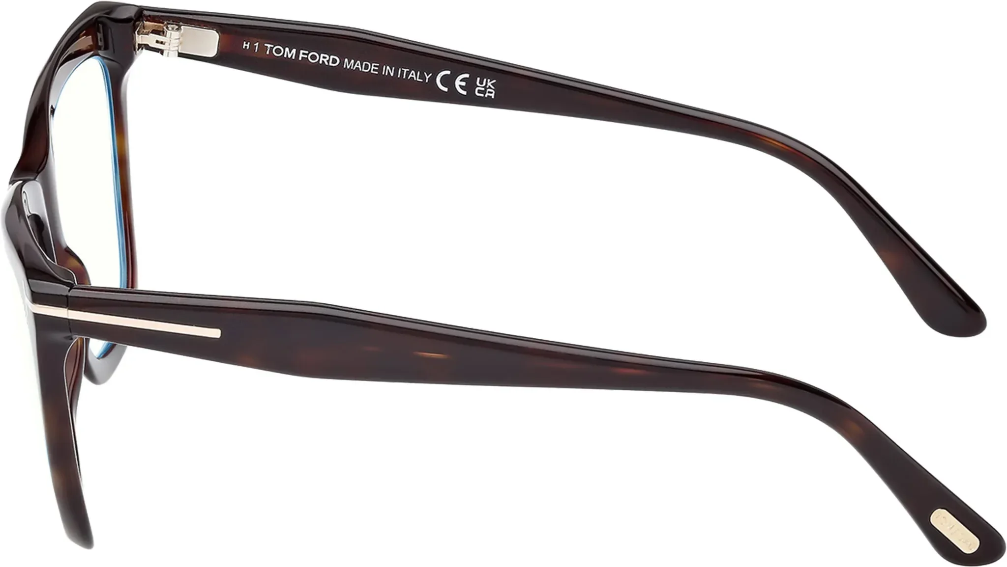 ÓCULOS DE GRAU TOM FORD 6064B 052 Marrom/Azul 3