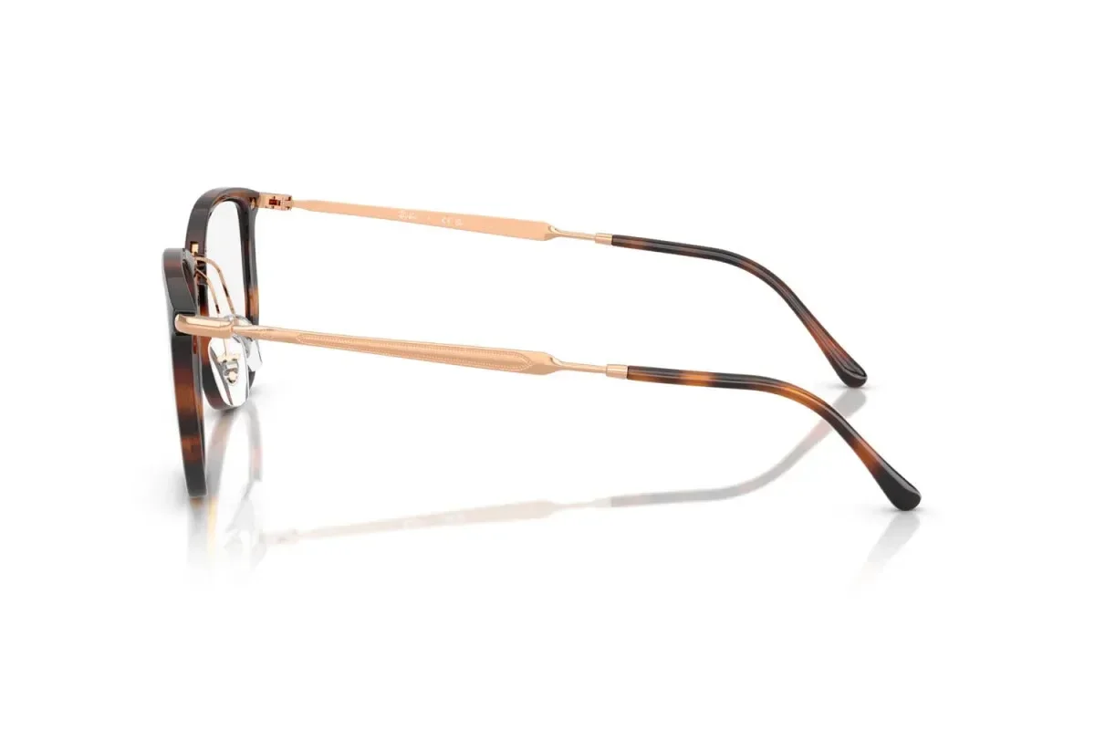 ÓCULOS DE GRAU RAY-BAN 4451V 5687 Marrom/Dourado 3