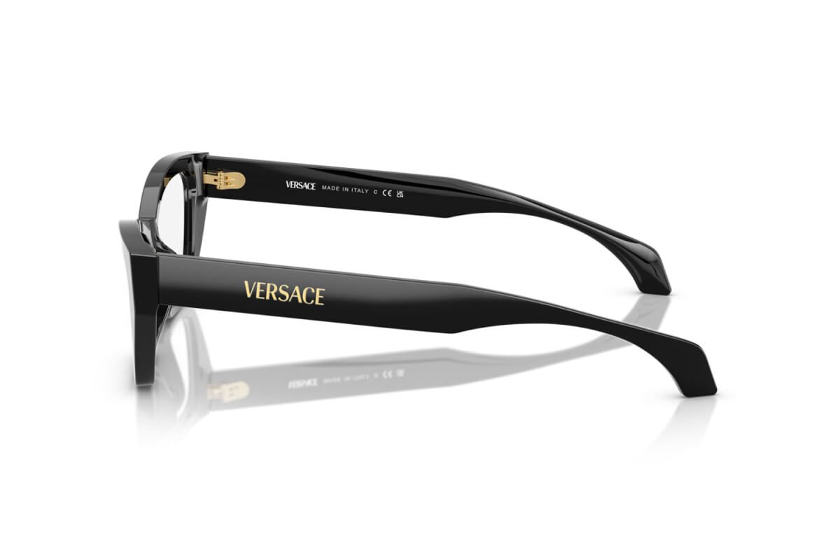 ÓCULOS DE GRAU VERSACE 3373U GB1 Preto 3