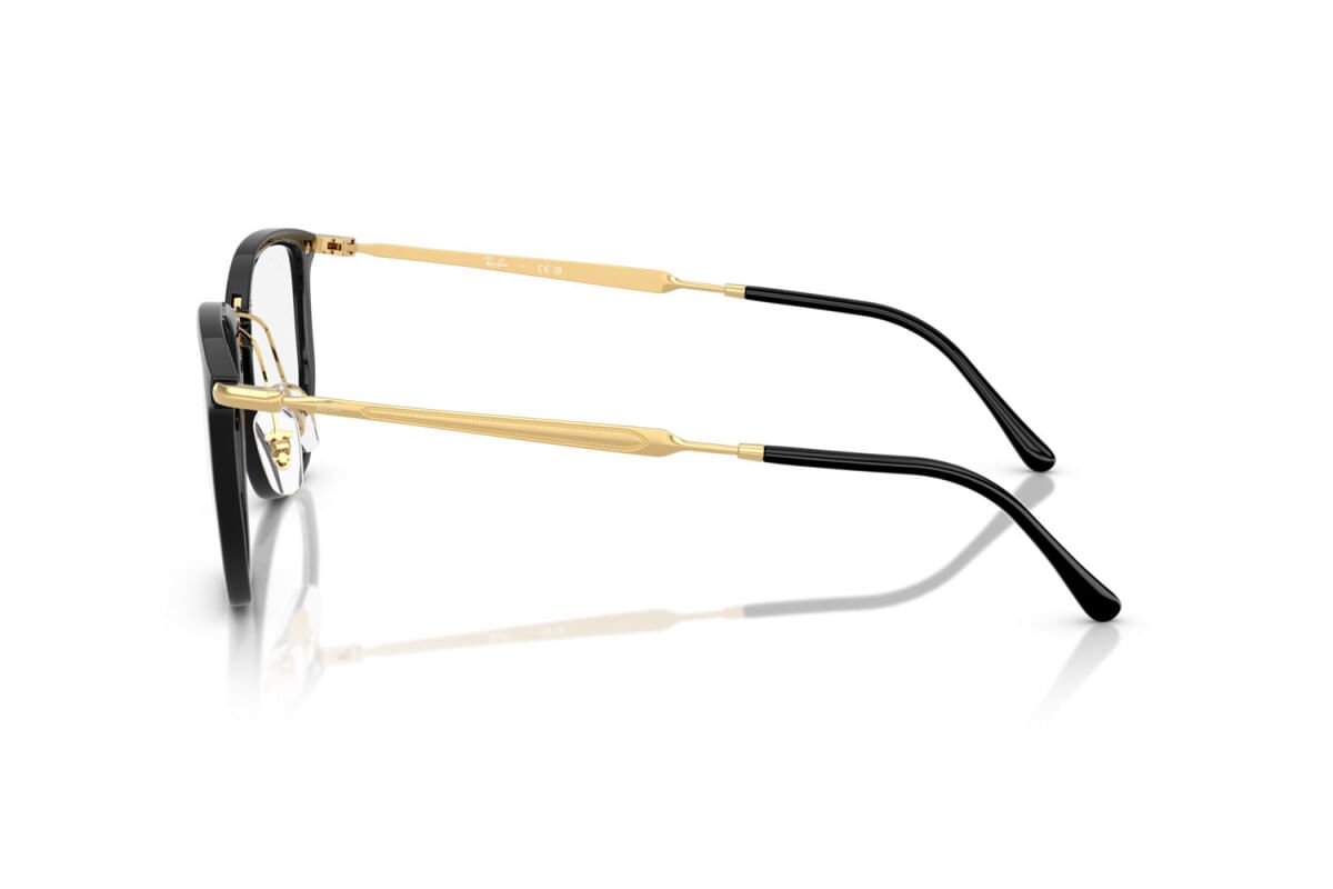 ÓCULOS DE GRAU RAY-BAN 4451V 2000 Preto/Dourado 3