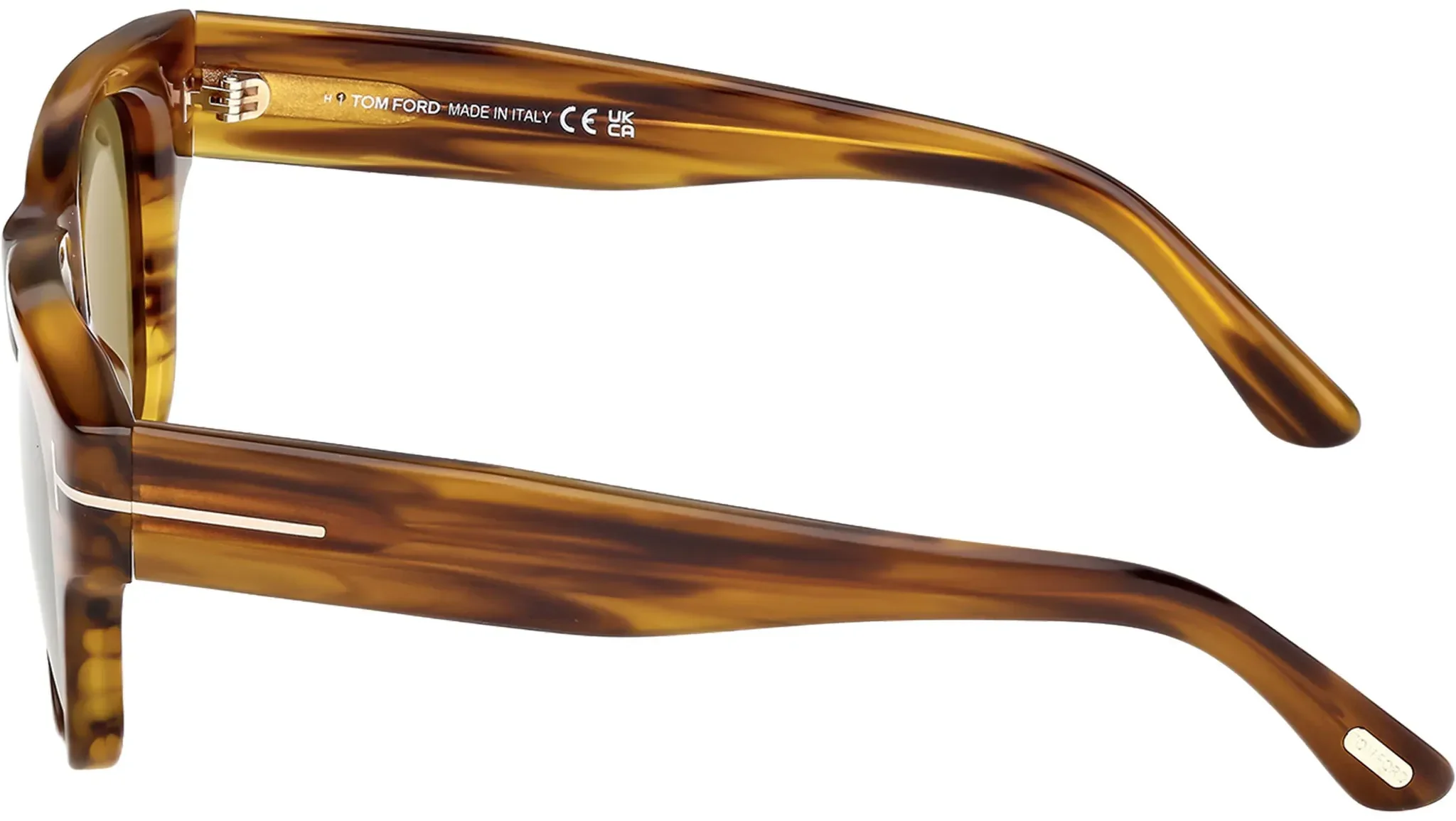 ÓCULOS DE SOL TOM FORD 1280 55N Marrom 3