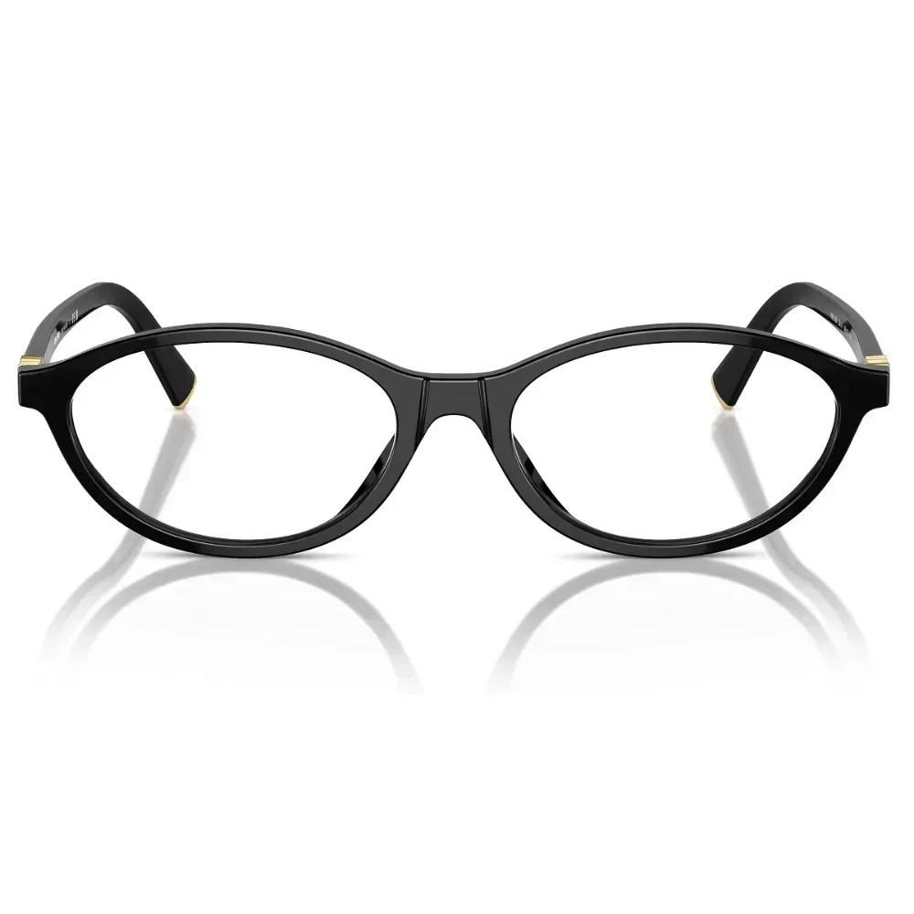 ÓCULOS DE GRAU MIU MIU 09XV 16K1O1 Preto/Dourado 2