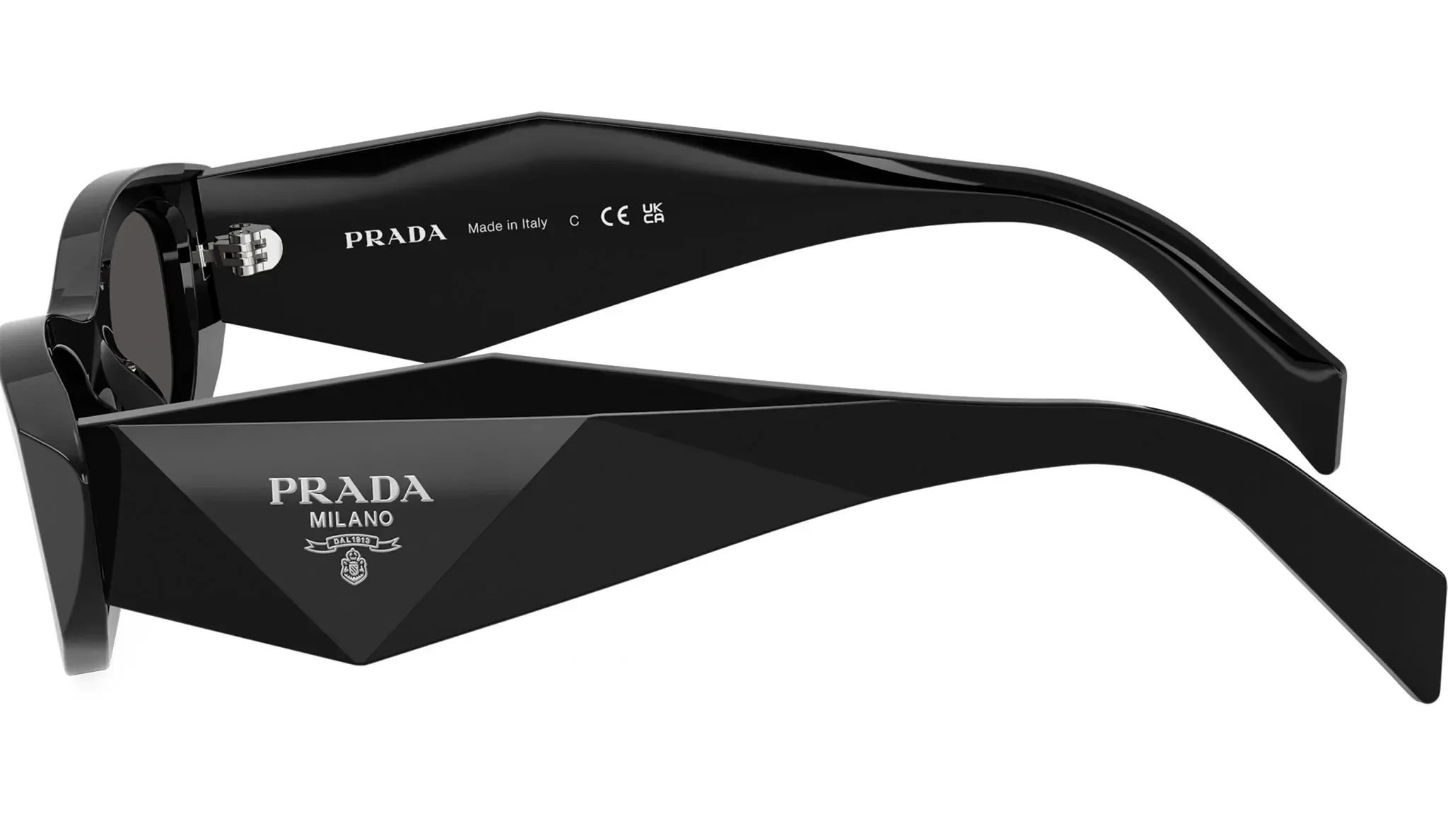 Óculos de Sol Prada B16S 16K08Z Preto 3