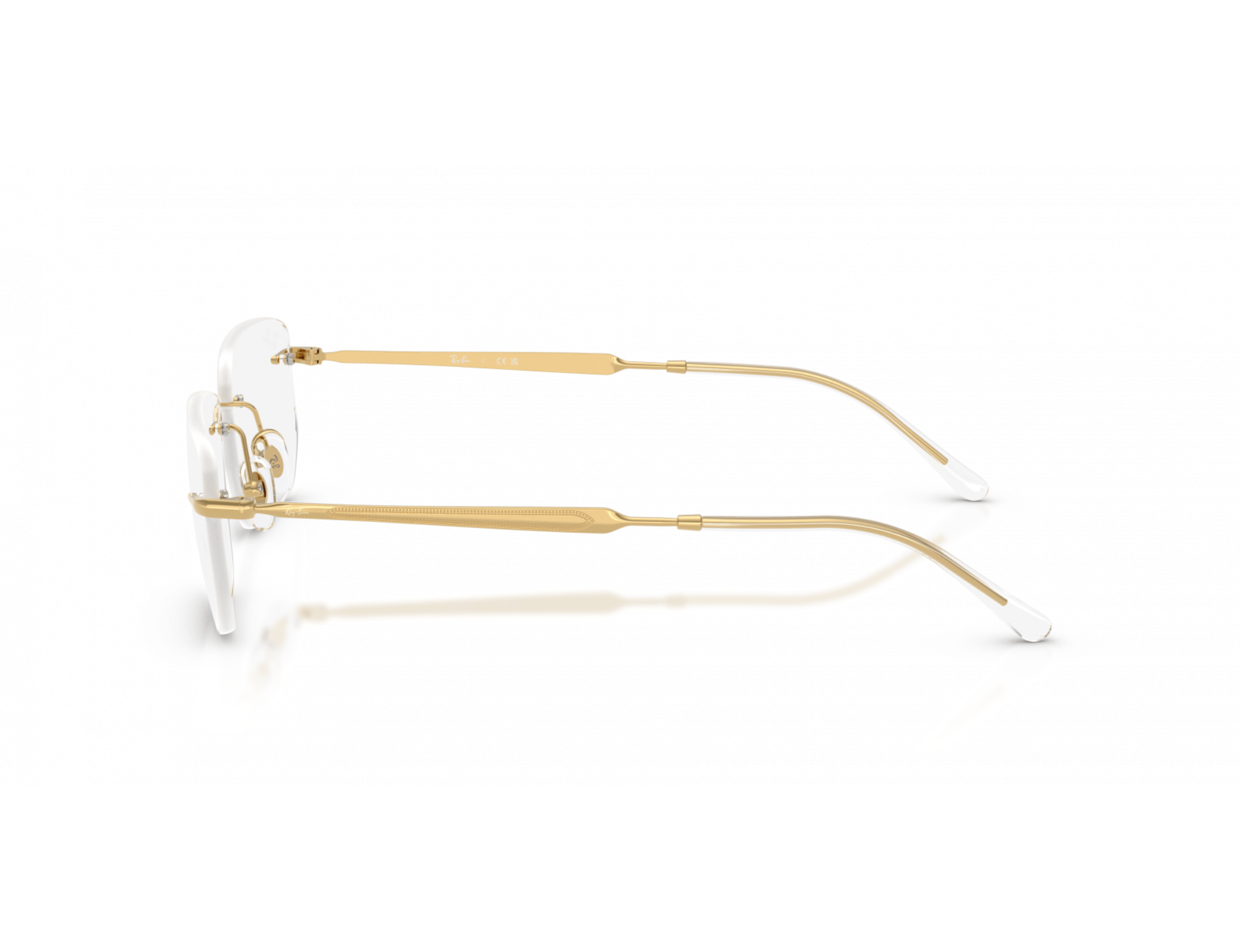 Óculos de Grau Ray-Ban 3768V 2500 Dourado 3