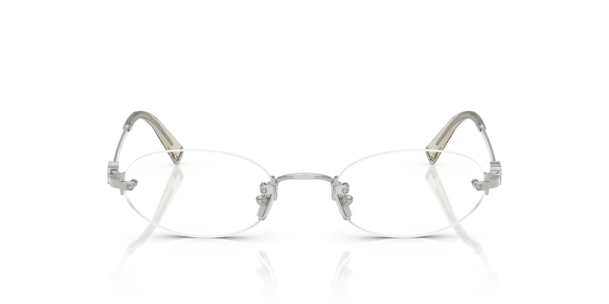 ÓCULOS DE GRAU MIU MIU 53WV 1BC1O1 Prata 2