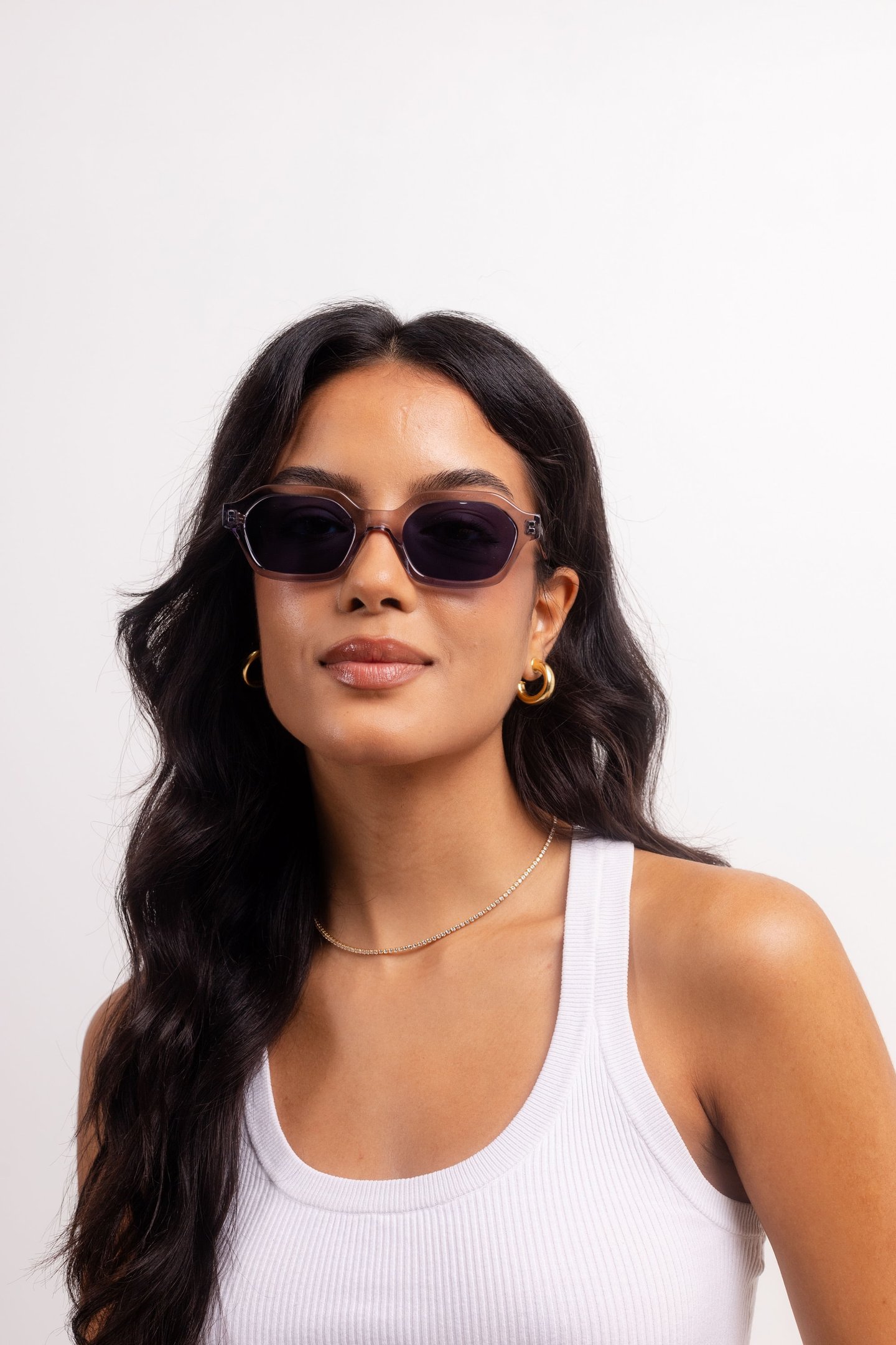 Óculos de Sol Zev Aperol Cristal Roxo La Cinza 2