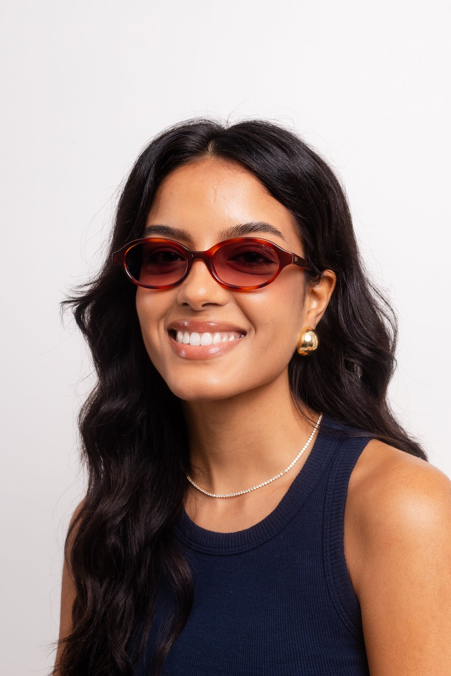 Óculos de Sol Zev Sara Demi 2P007 Lrd Marrom/Preto 2