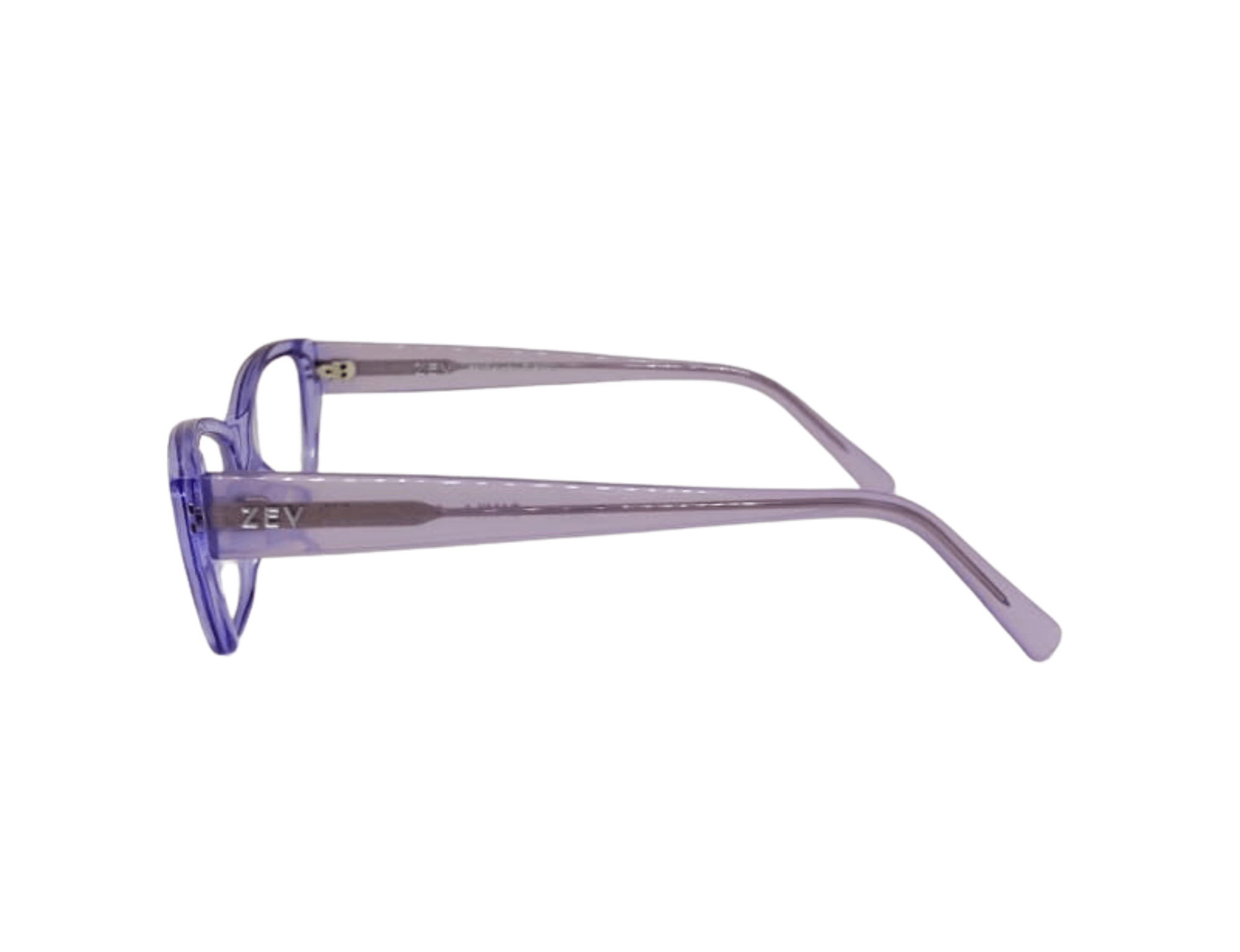 Óculos de Grau Zev Camila Crt Az/rx Li Roxo 4