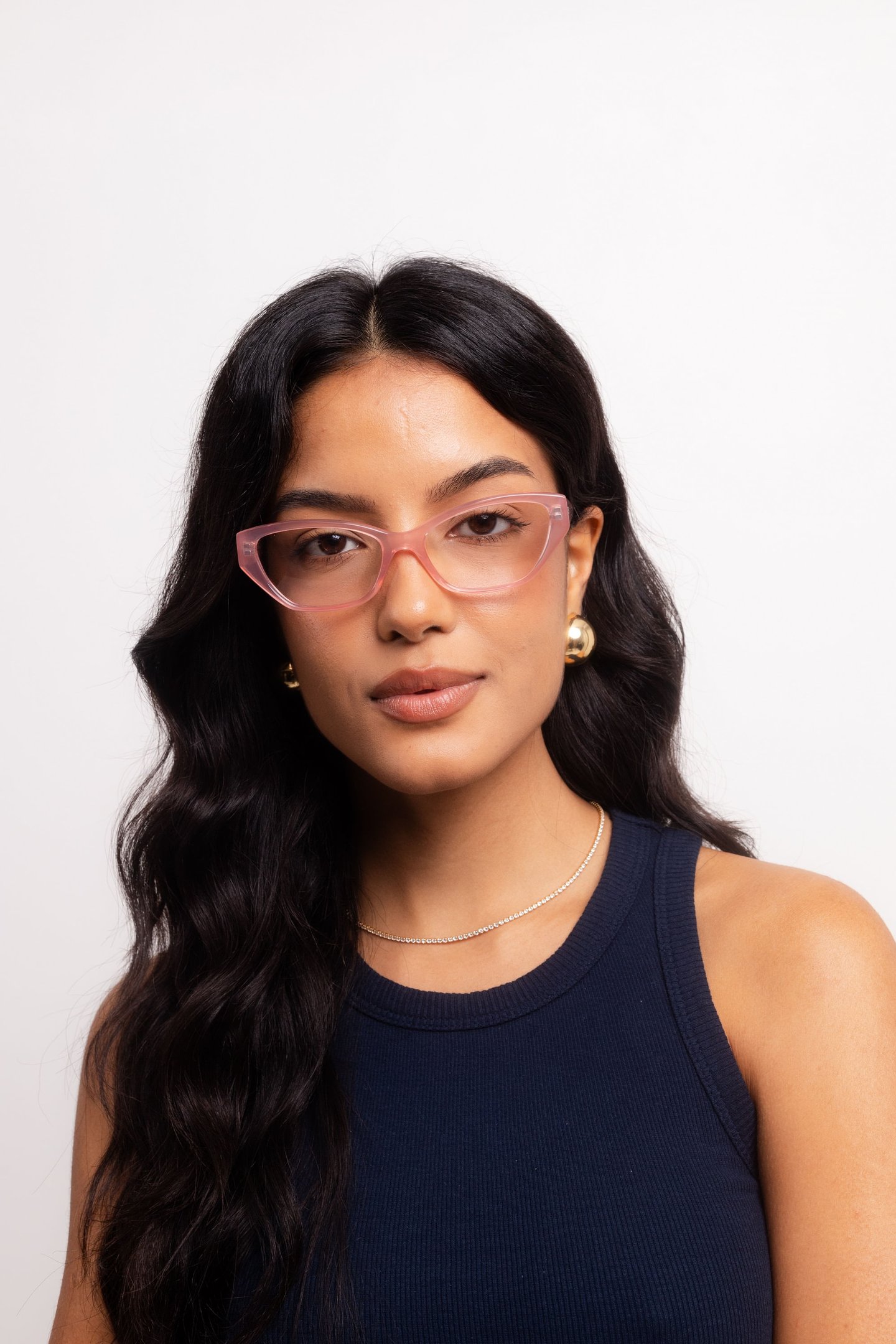 Óculos de Grau Zev Camila Cristal Rosa Li Rosa 2