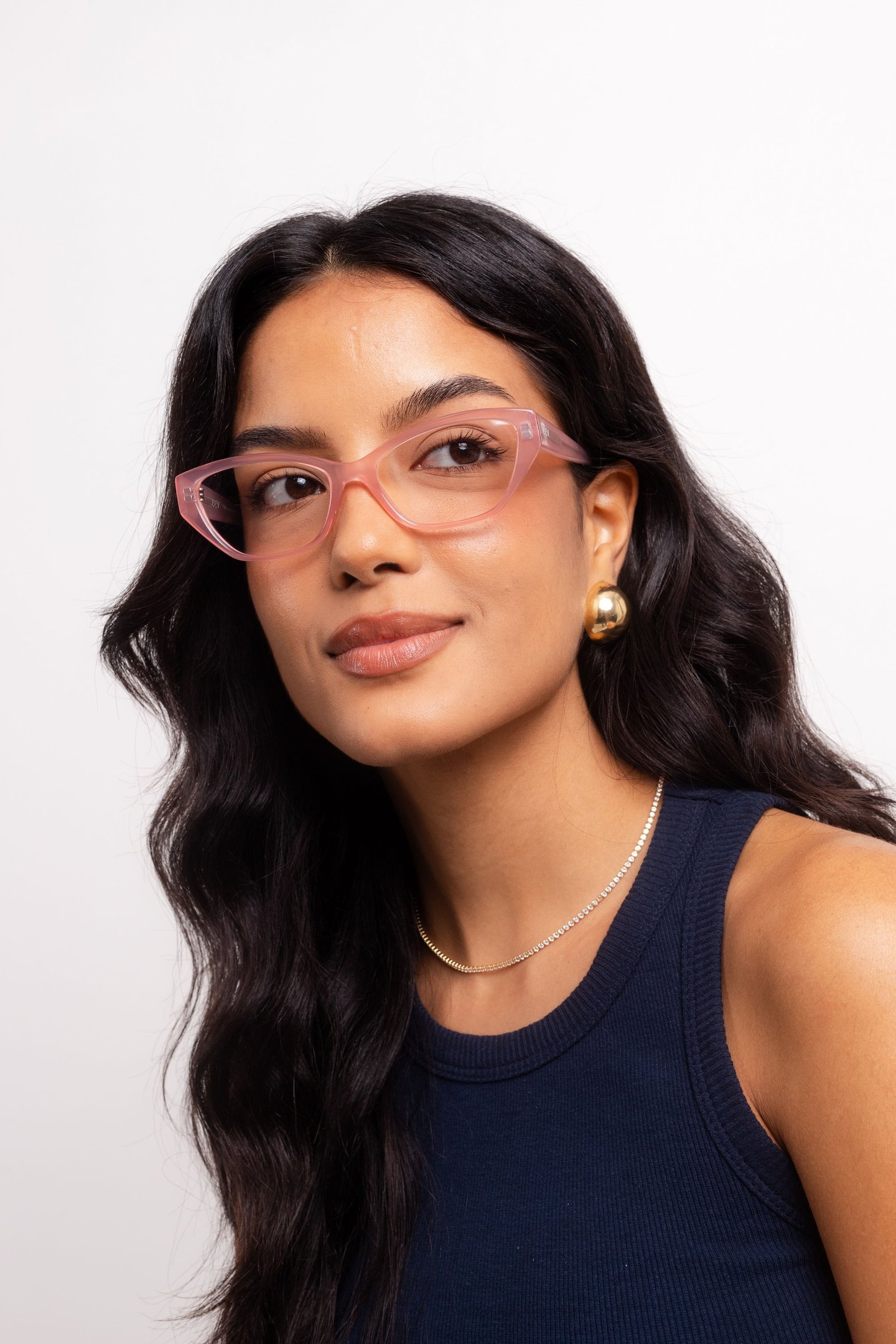 Óculos de Grau Zev Camila Cristal Rosa Li Rosa 4