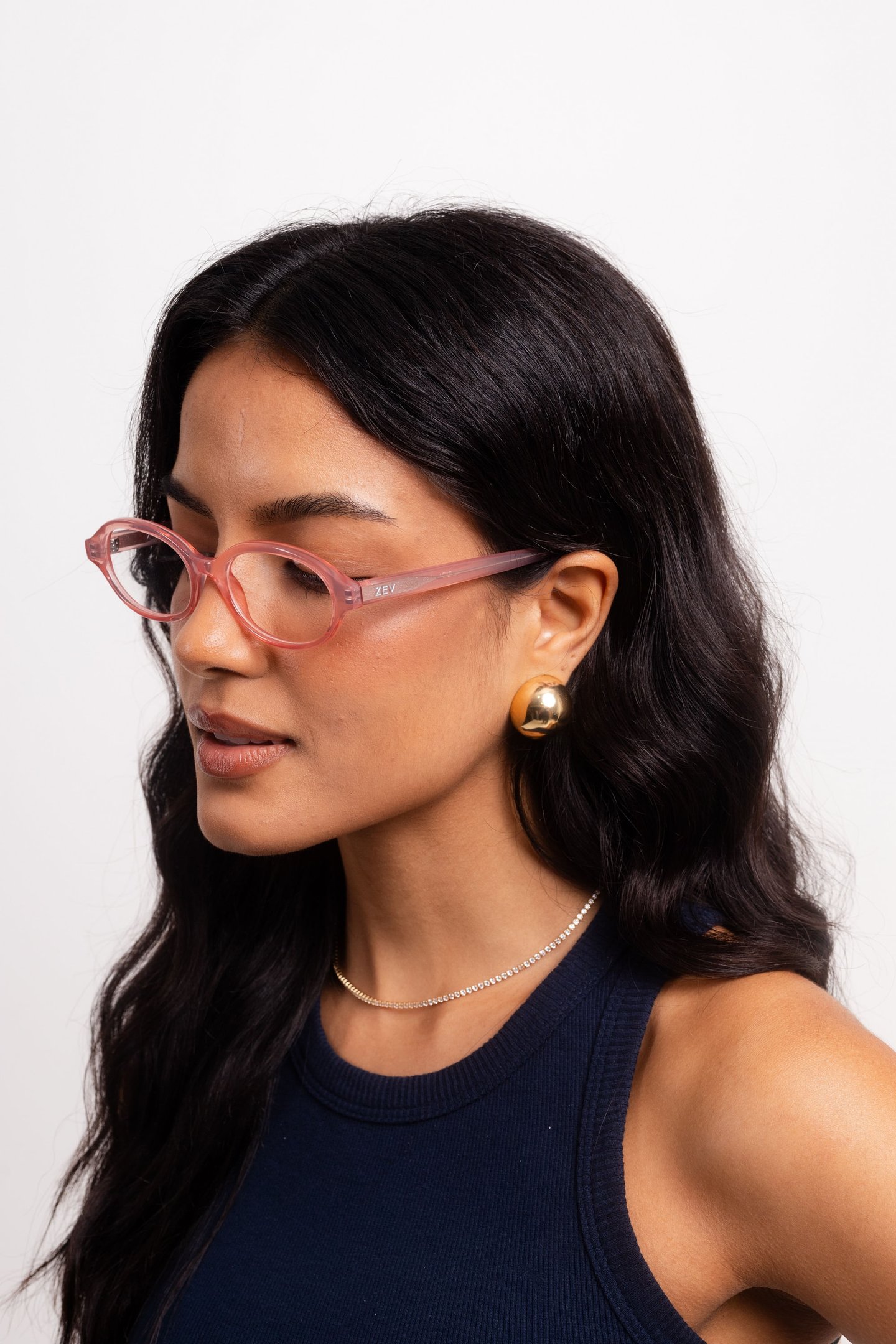 Óculos de Grau Zev Sara Rosa Li Rosa 4