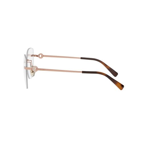 Óculos de Grau Bvlgari 50007U 028 Dourado 3