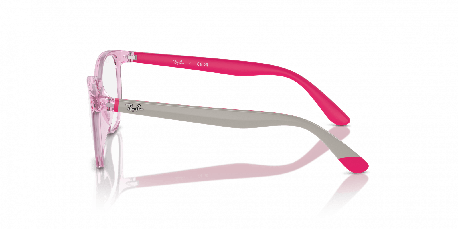 Óculos de Grau Infantil Ray-Ban Jr 1631 3976 Rosa 3