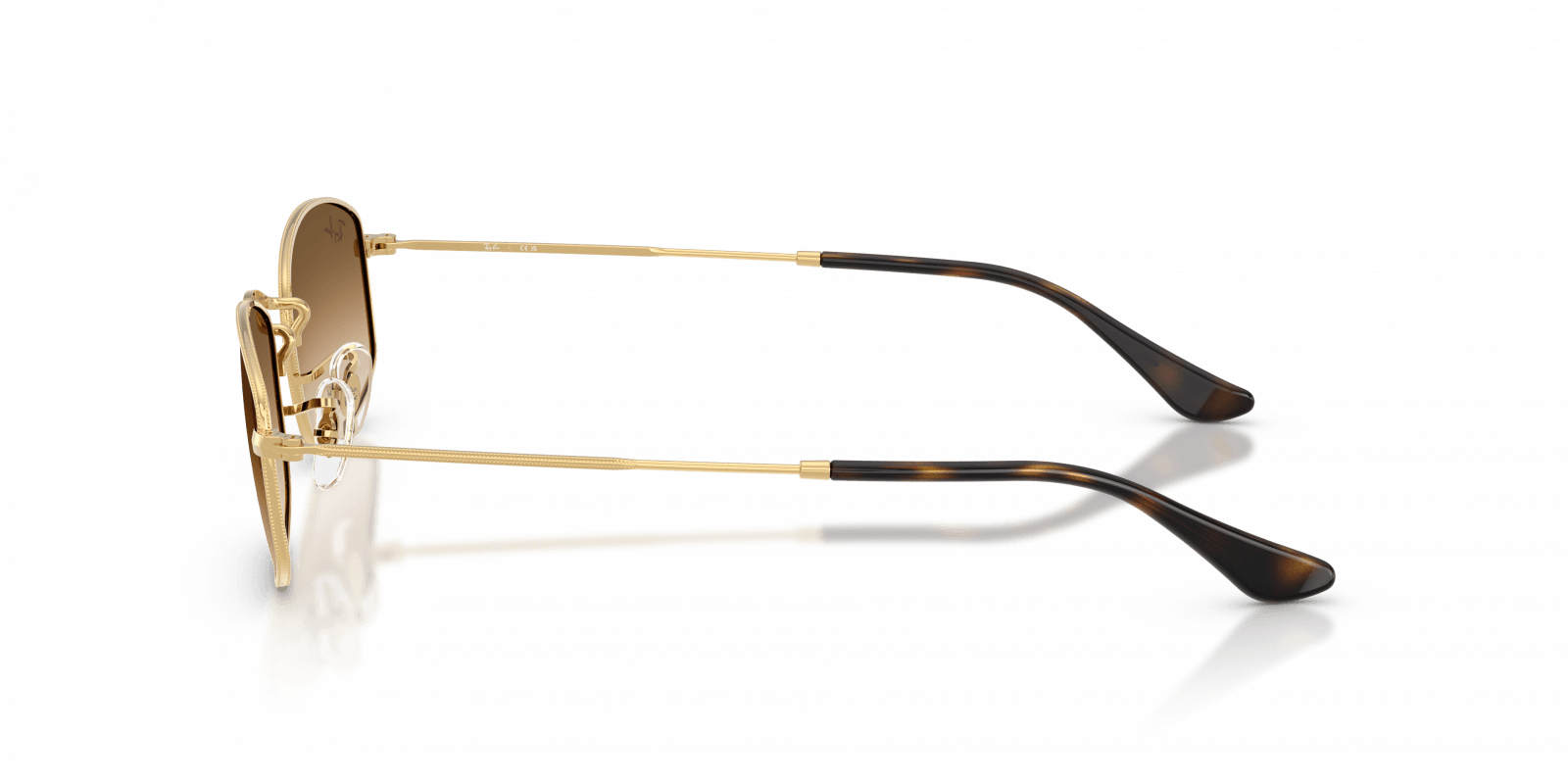 Óculos de Sol Ray-Ban 3832 001/51 Dourado 3