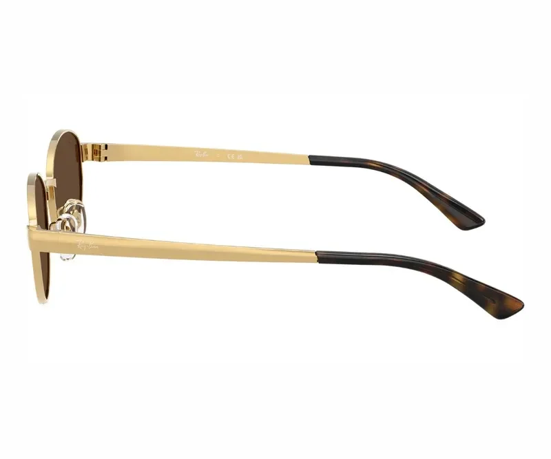 ÓCULOS DE SOL RAY-BAN 3774D 001/73 Dourado 3