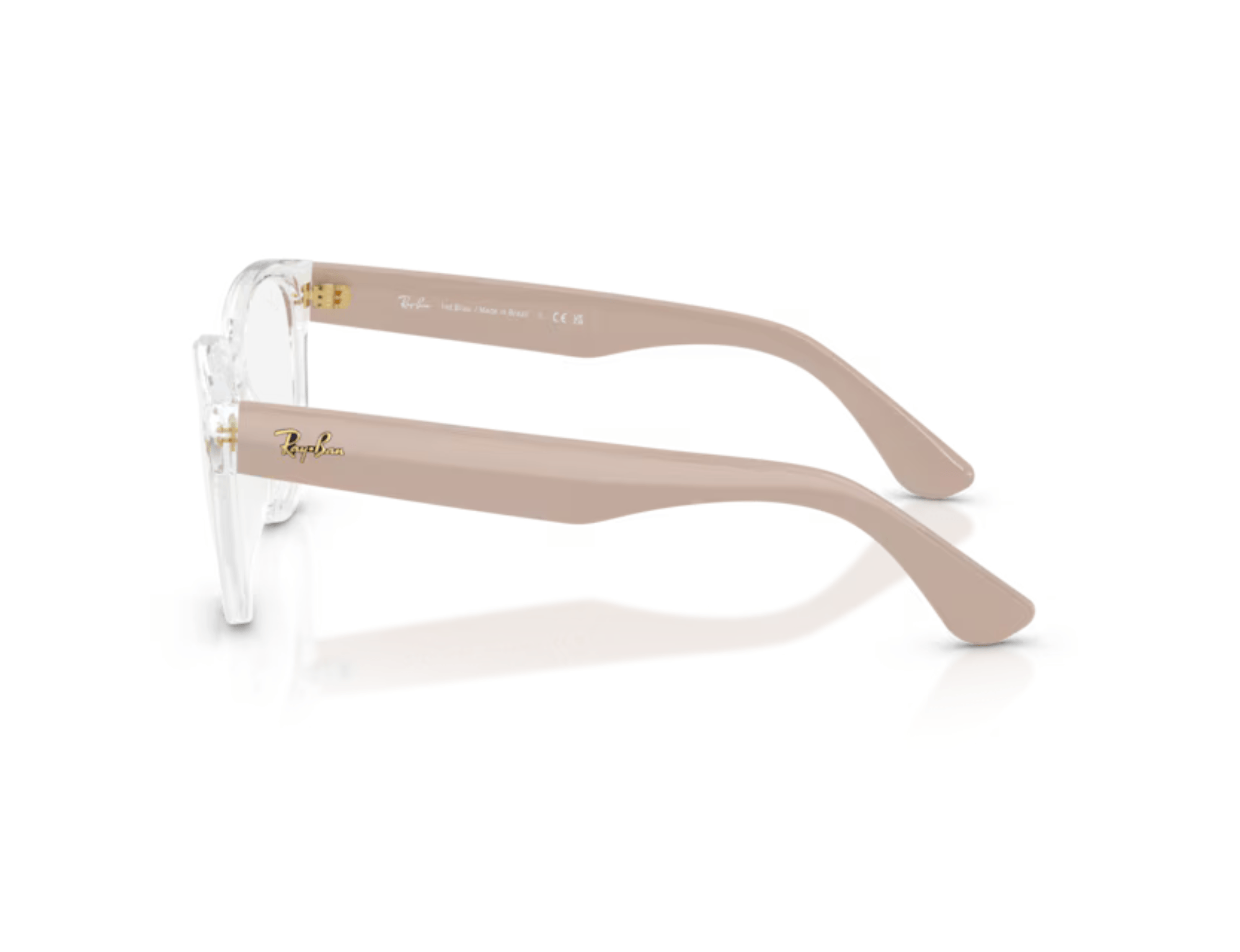 Óculos de Grau Ray-Ban 7261L 5802 Bege/Tranparente 3