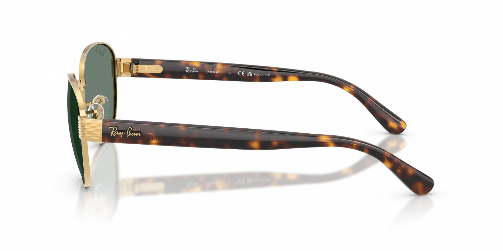 Óculos de Sol Ray-Ban 3766CH 001/O9 Dourado 3