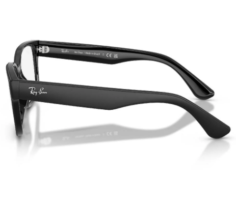Óculos de Grau Ray-Ban 7262L 5196 Preto 3