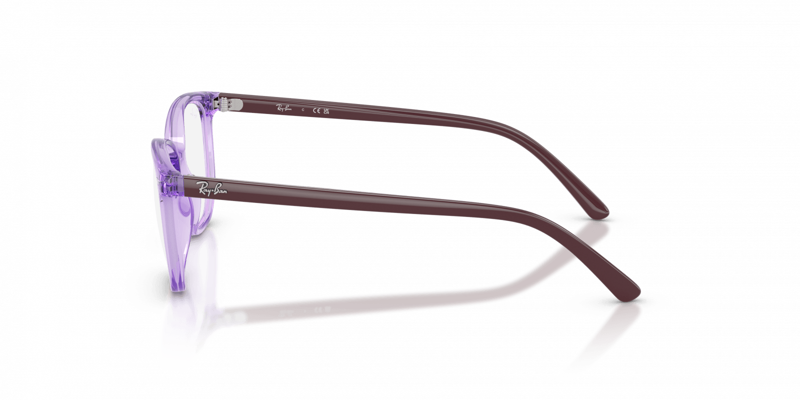 Óculos de Grau Infantil Ray-Ban Jr 9097V 7515 Roxo 3