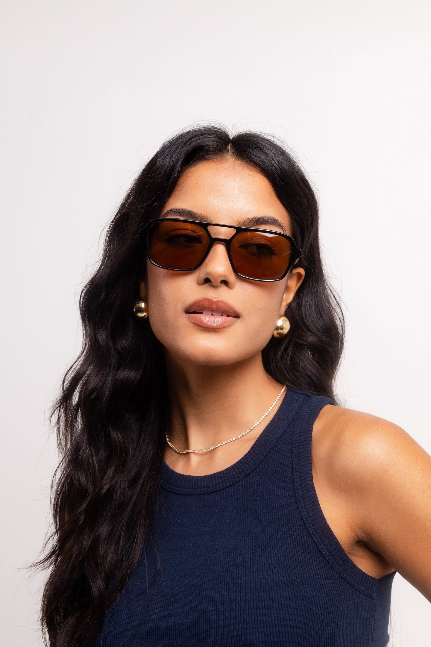 ÓCULOS DE SOL ZEV NEGRONI PT BRILO LM Preto 2